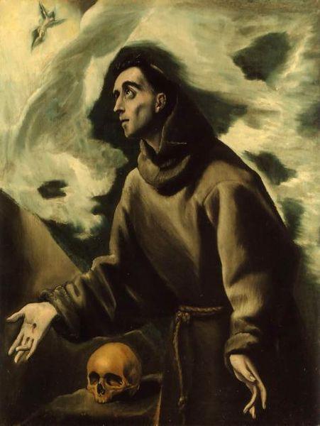 El Greco Saint Francis Receiving the Stigmata